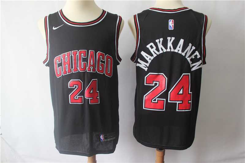 Bulls 24 Laur Markkanen Black Nike Swingman Stitched NBA Jersey,We sell and wholesale Bulls 24 Laur Markkanen Black Nike Swingman Stitched NBA Jersey on line form chian!